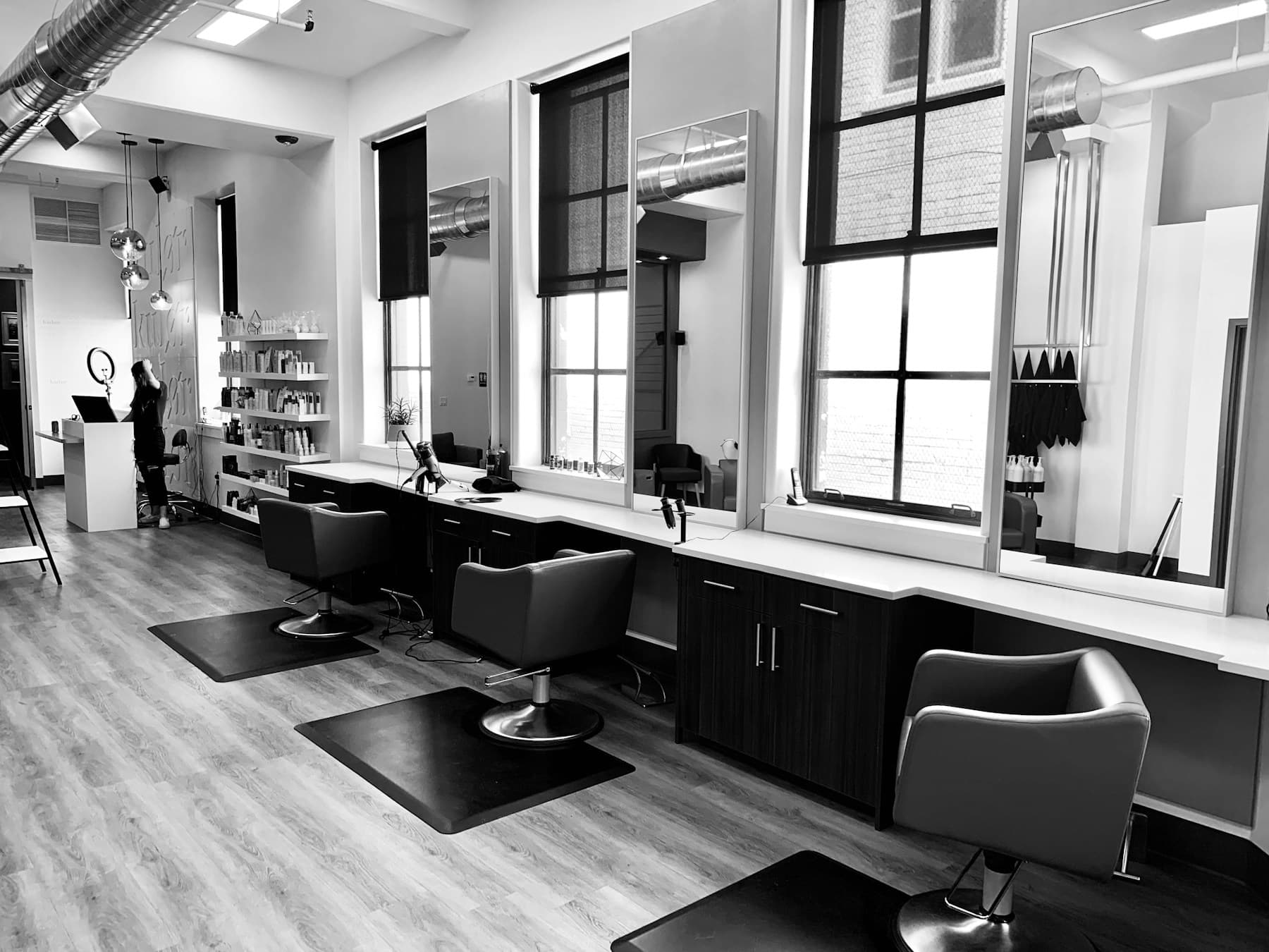RayDaniel styling stations with Moroccanoil retail